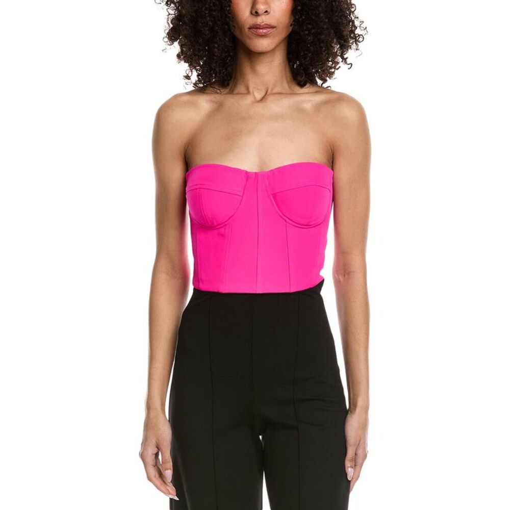 Generation Love Bright Pink Strapless Bustier Tank